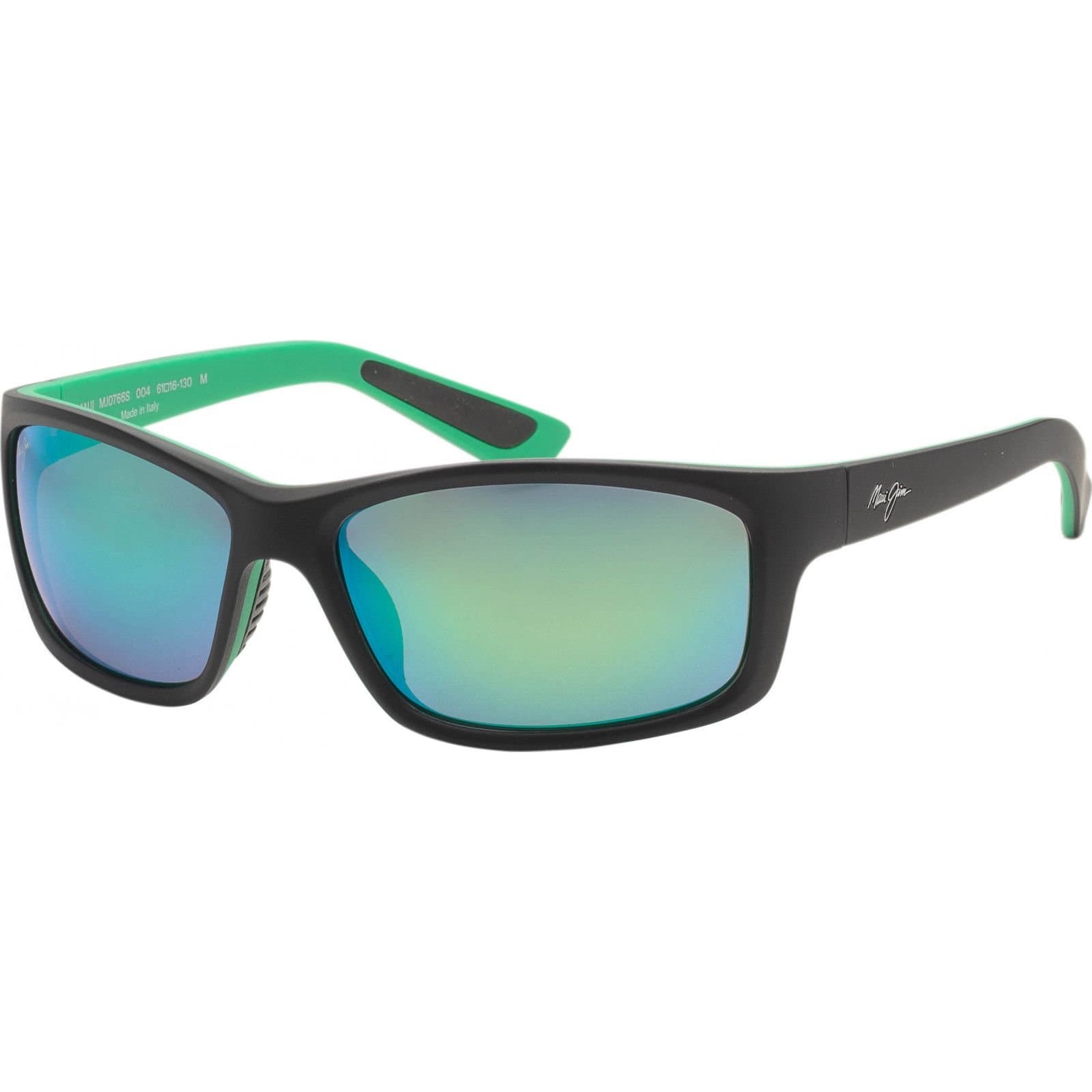 Maui Jim Maui Jim Men's MJ0766S-004 Kanaio Coast Square/Rectangle Sunglasses in Black