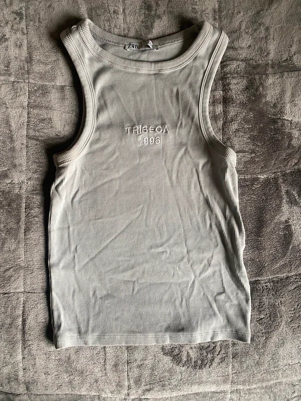 Bershka Bershka grey vest top