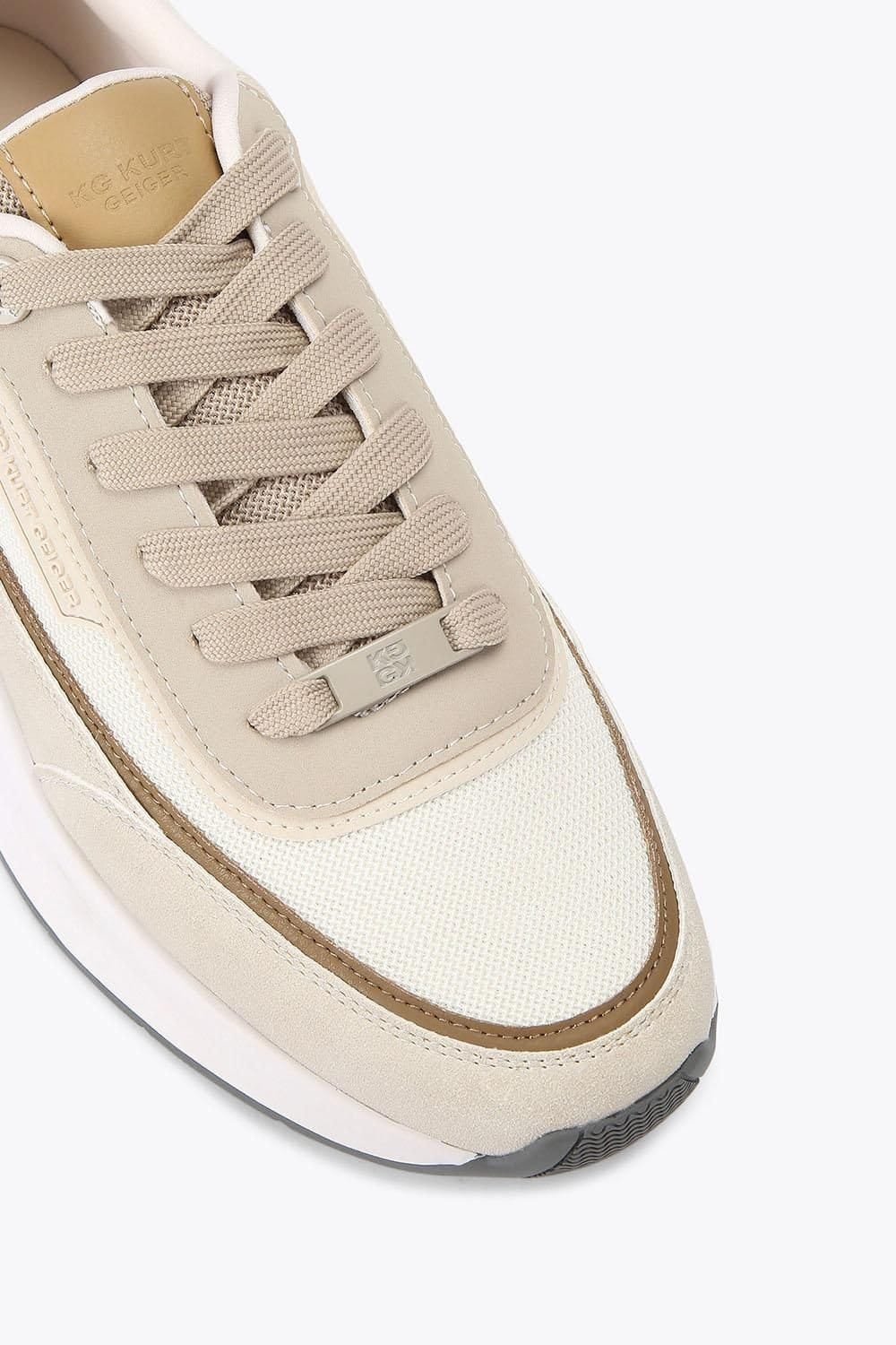 KG Kurt Geiger KG Kurt Geiger Men's 'Jackson' Trainers in Beige - 4