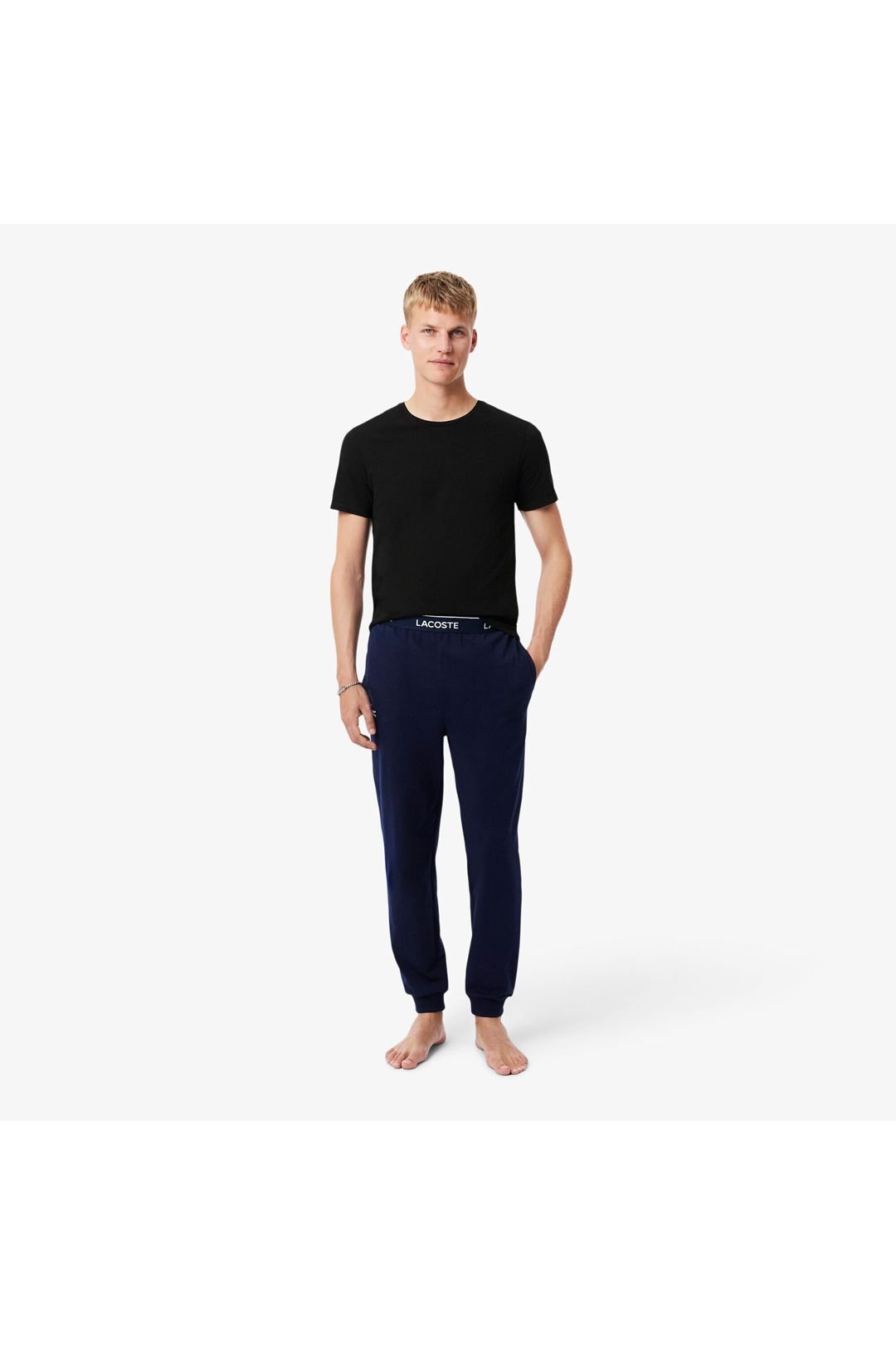 Lacoste Lacoste Men's 3 Pack T-Shirts Black - 3