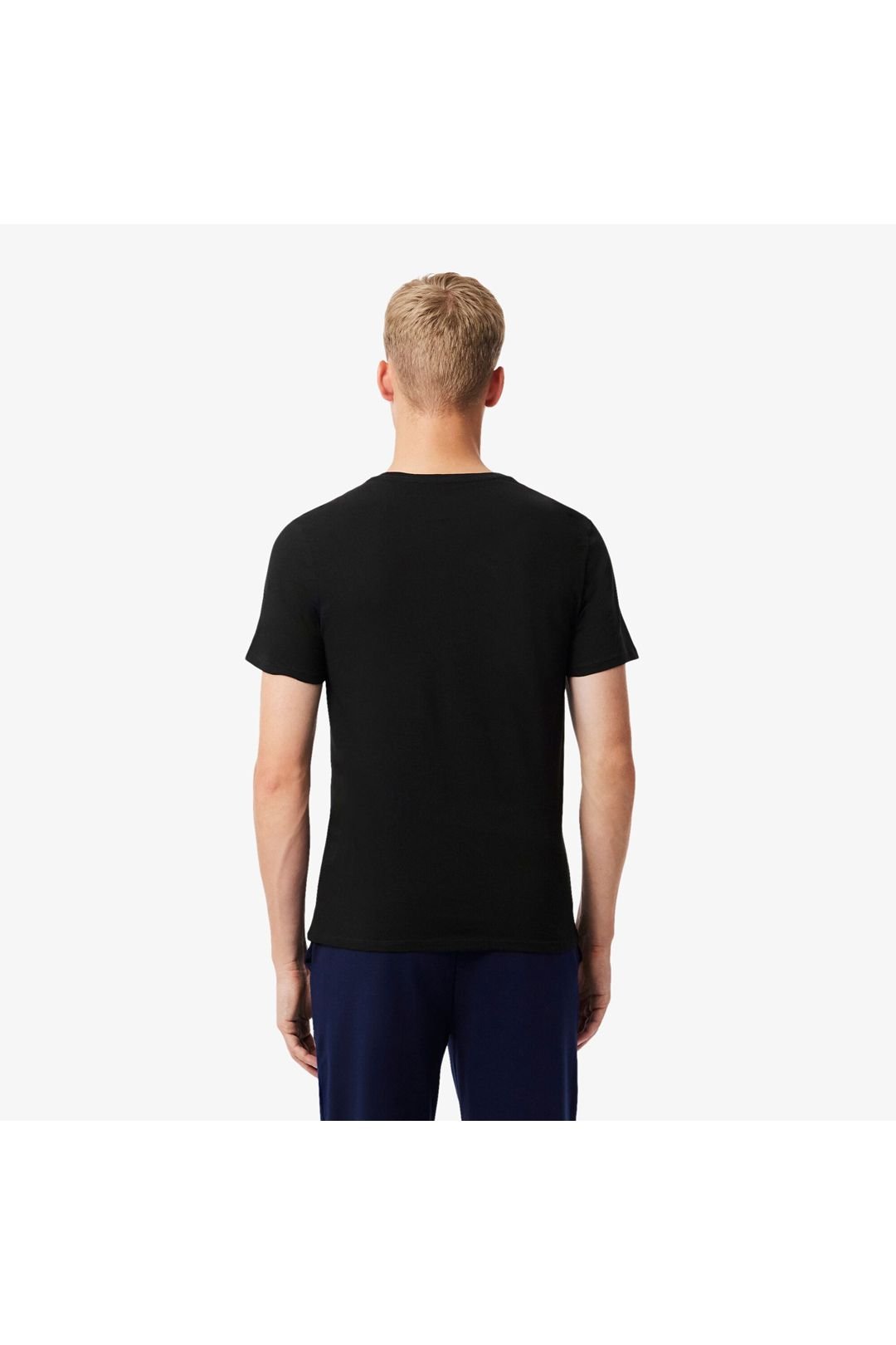Lacoste Lacoste Men's 3 Pack T-Shirts Black - 4