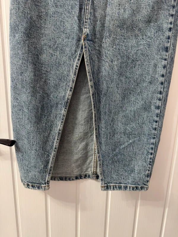ASOS ASOS denim midi skirt size 8