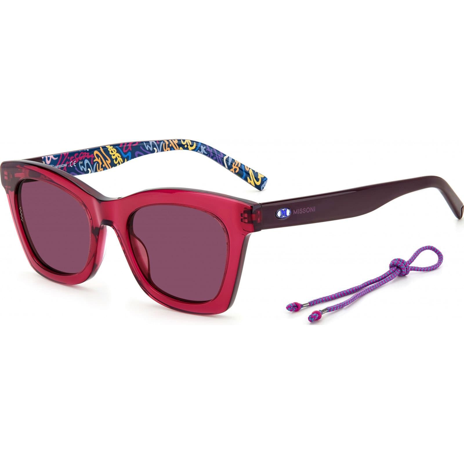 M Missoni M Missoni Women's MMI-0089-S-8CQ Square/Rectangle Sunglasses in Pink