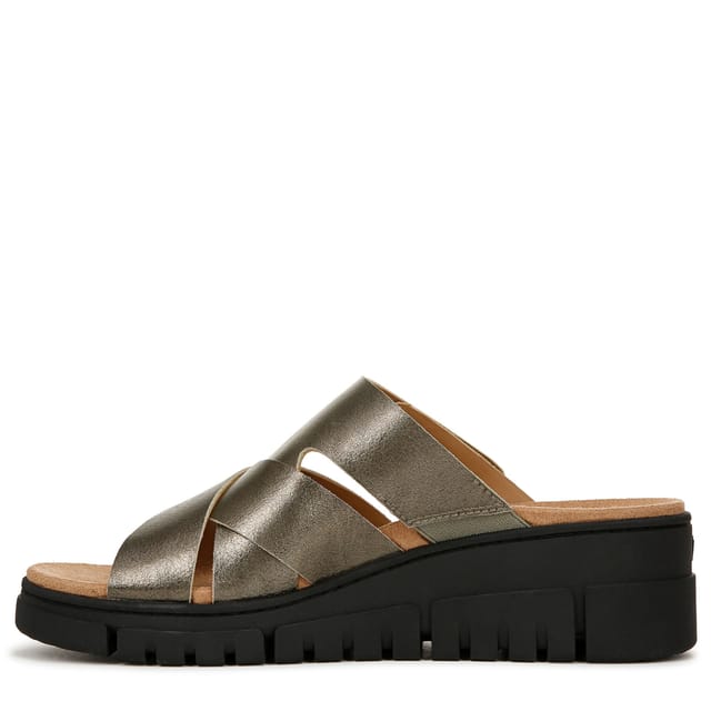 Vionic Vionic Women's Uptown Sunset Slide Sandals in Metallic Gold - 2