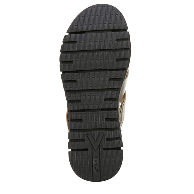 Vionic Vionic Women's Uptown Sunset Slide Sandals in Metallic Gold - 3