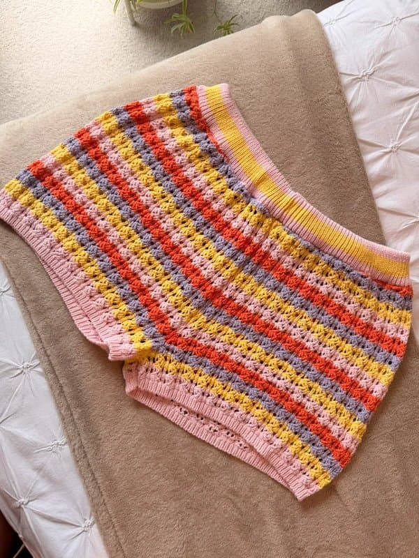 ASOS Crochet mini shorts
