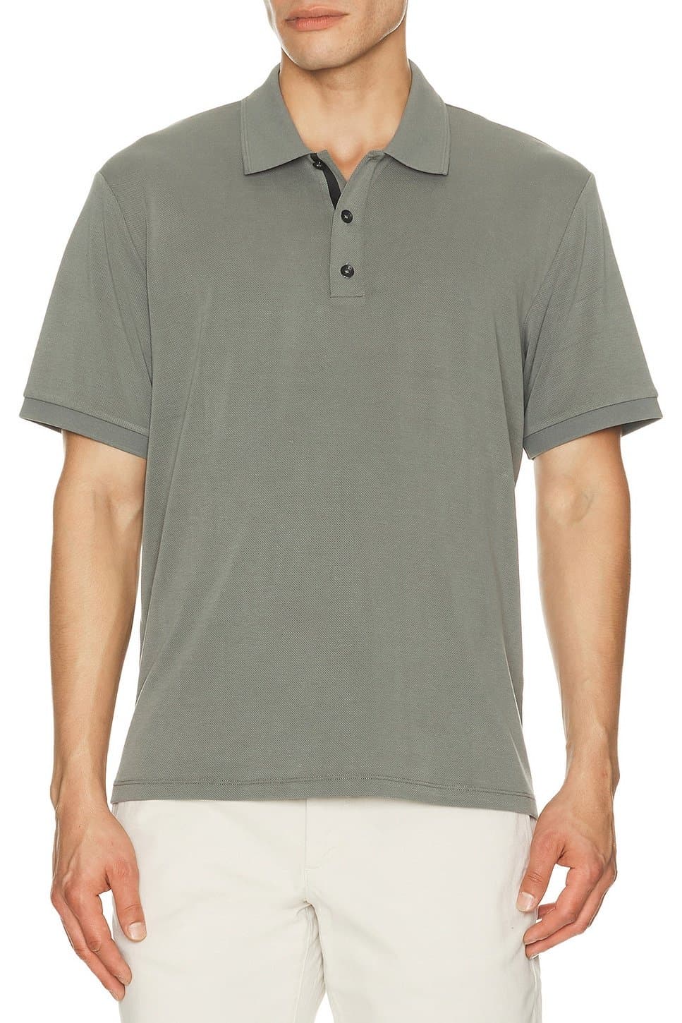 revolve Tech Pique Slim Polo