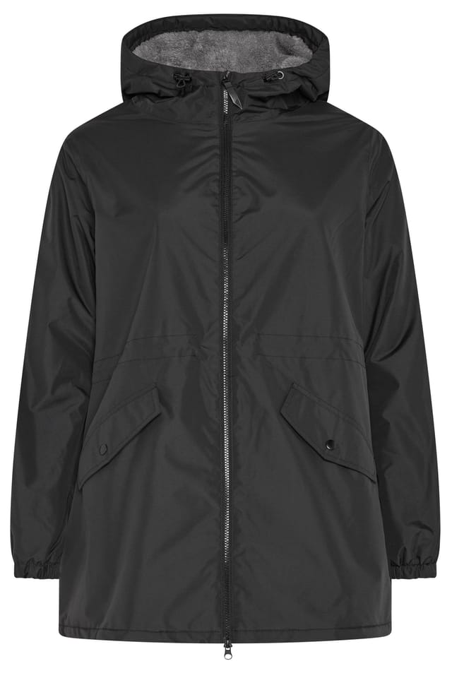 Yours Yours Women's Waterproof Changing Robe in Black - 2