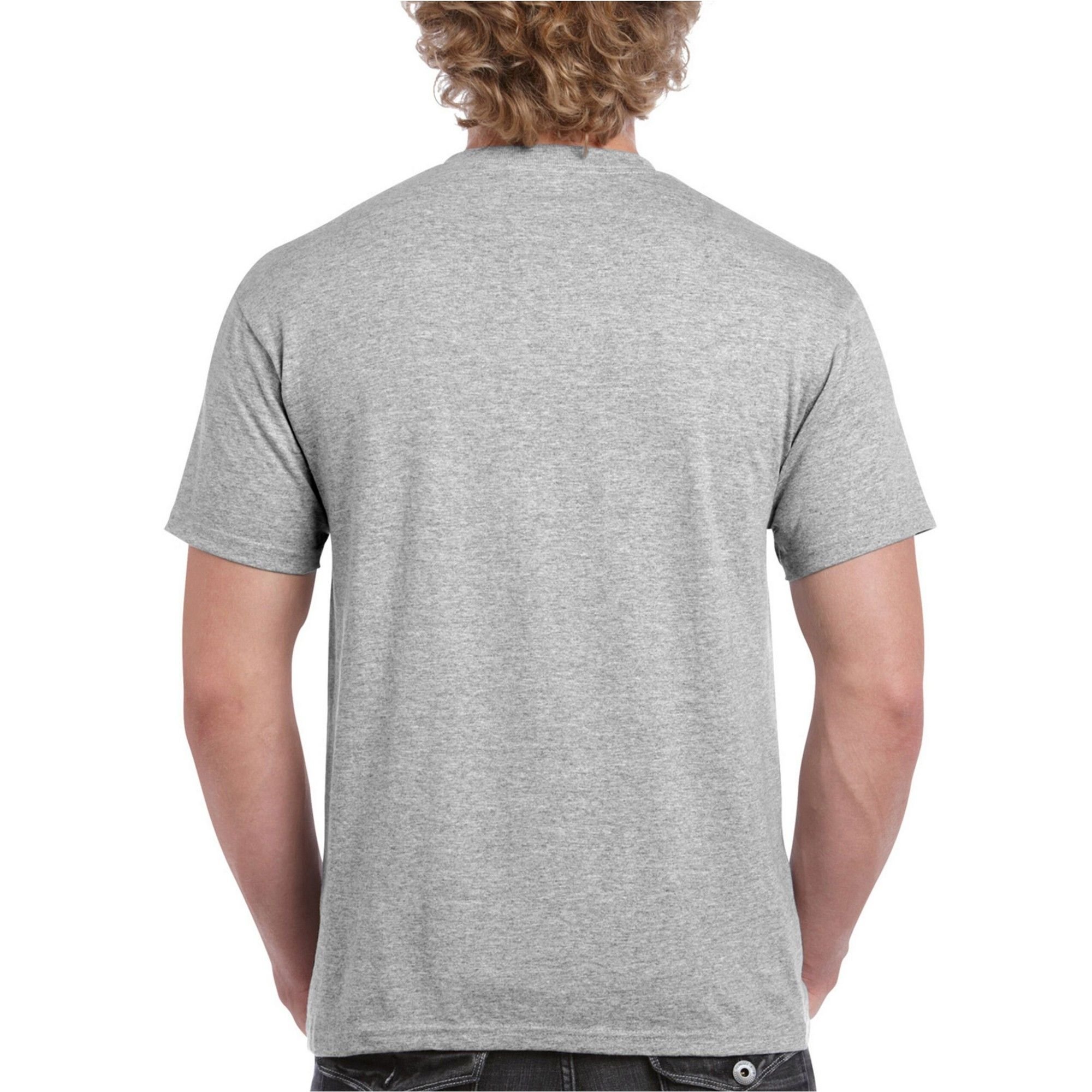 Gildan Gildan Men's Cotton Classic T-Shirt in Grey - 2