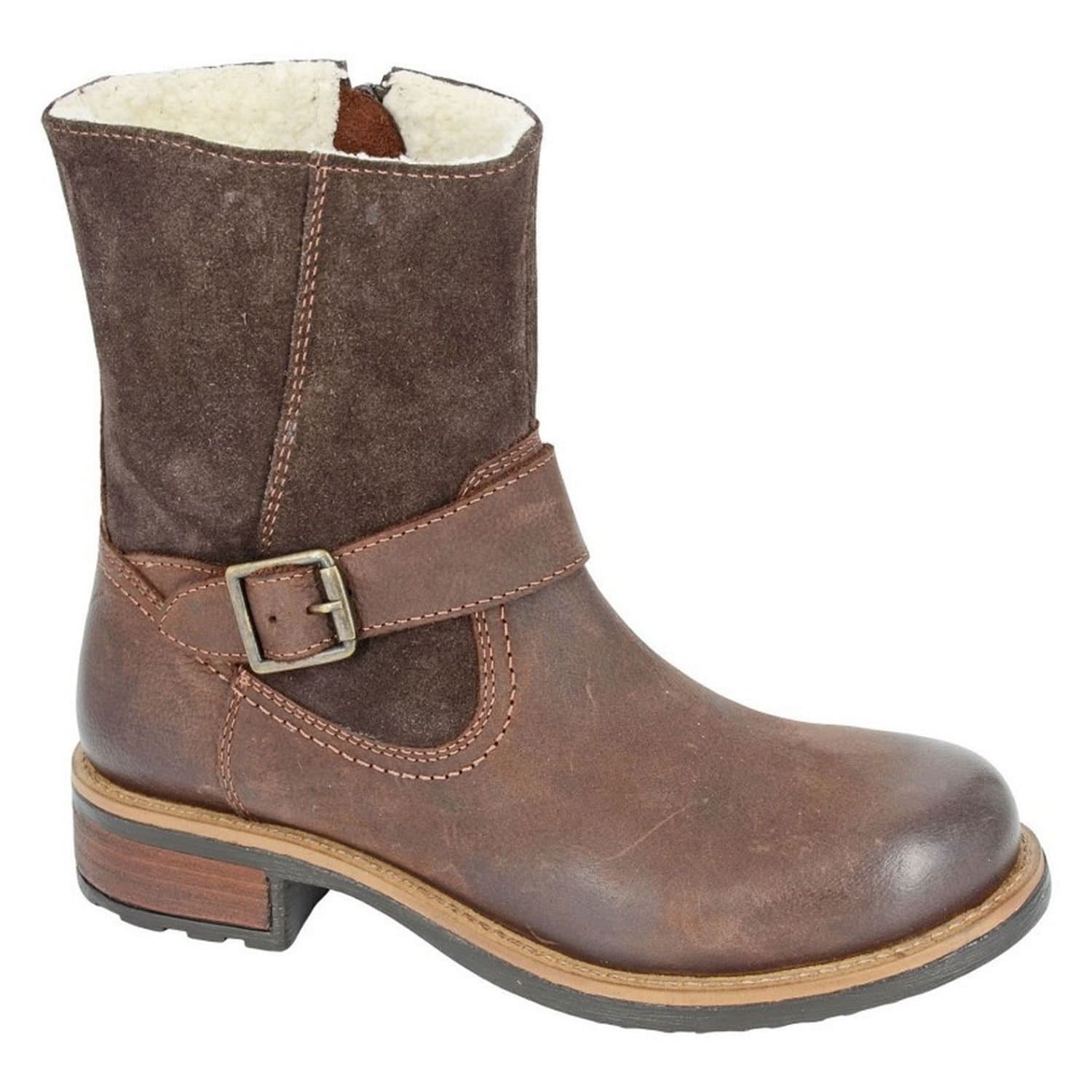 Woodland Woodland Women's Pedra Suede Ankle Boots in Brown