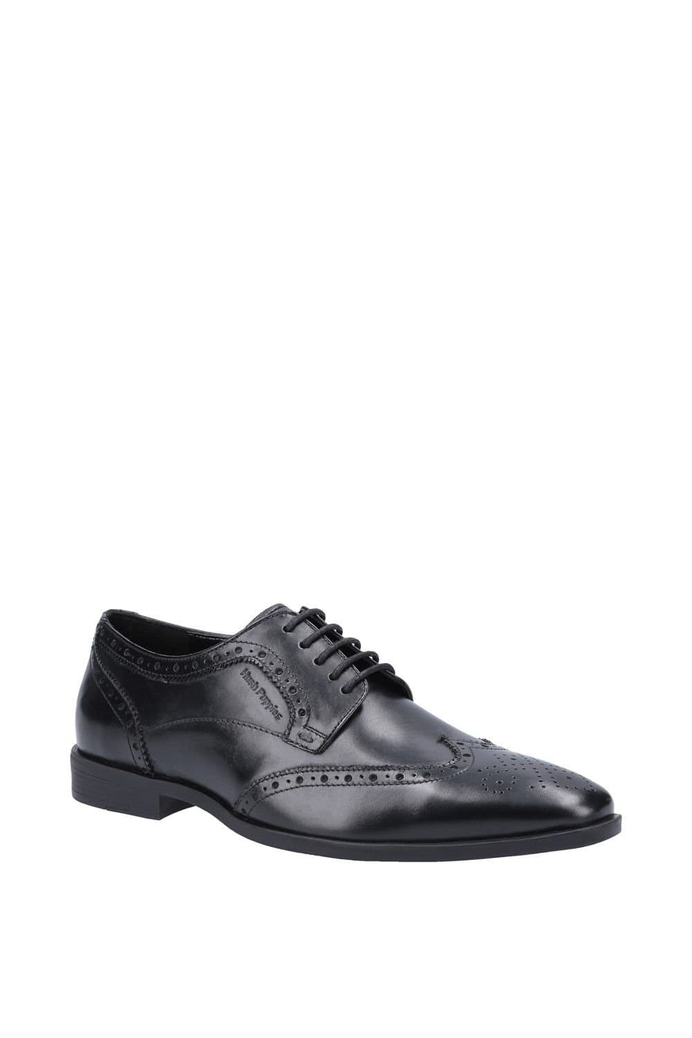 Hush Puppies Hush Puppies Men's 'Elliot Brogue' Full Grain Leather Lace Shoes in Black