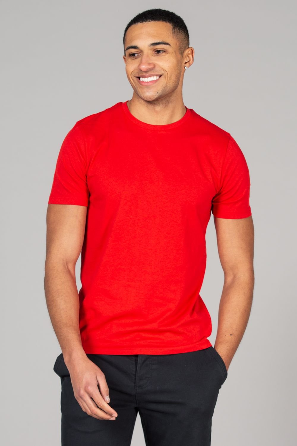 Tokyo Laundry Tokyo Laundry Men's Cotton 5-Pack Short Sleeve T-Shirts in Red - 3