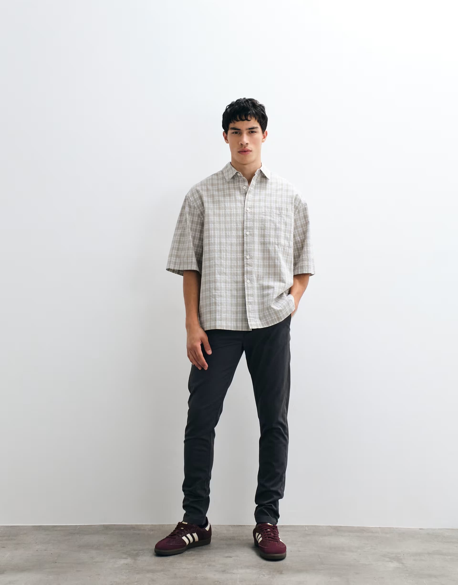ASOS ASOS Charcoal Skinny Chinos