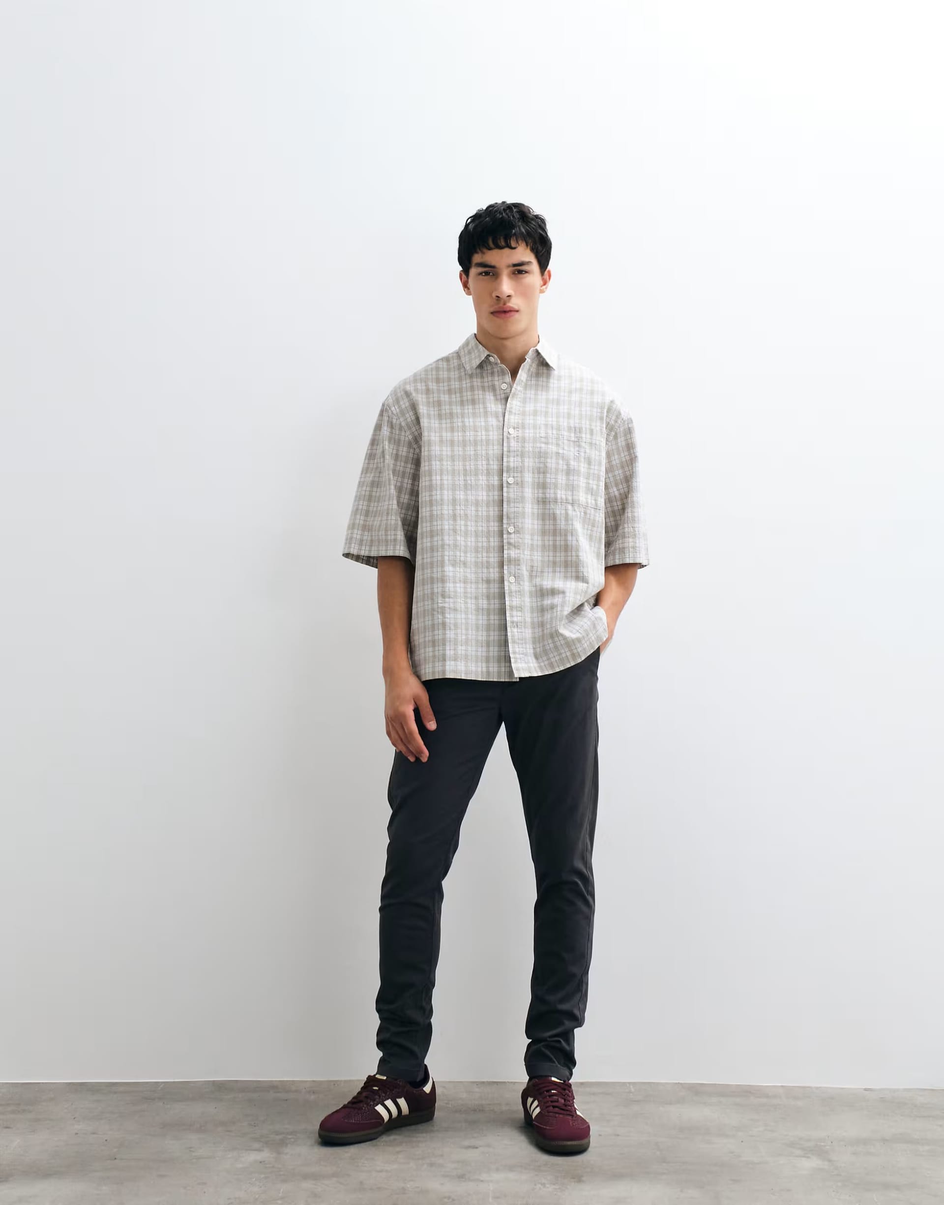 ASOS Charcoal Skinny Chinos