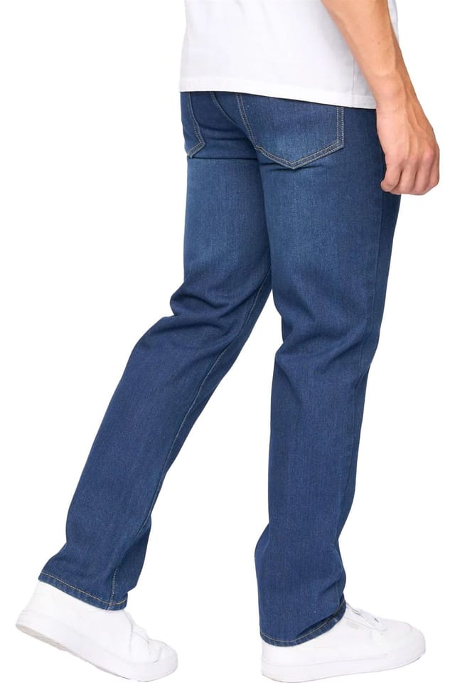 Smith & Jones Smith & Jones Men's Sazzi Straight Jeans Pack of 2 in Dark Blue - 2