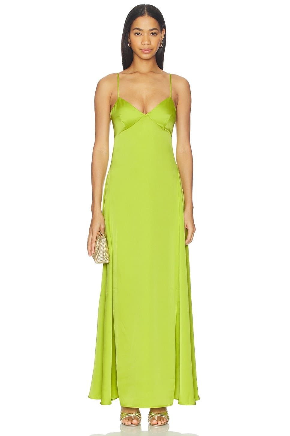 revolve Satin Slip Dress