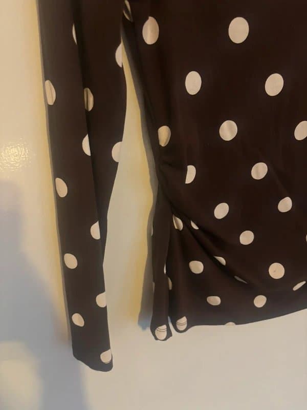 Bershka Bershka long sleeve asymmetric top