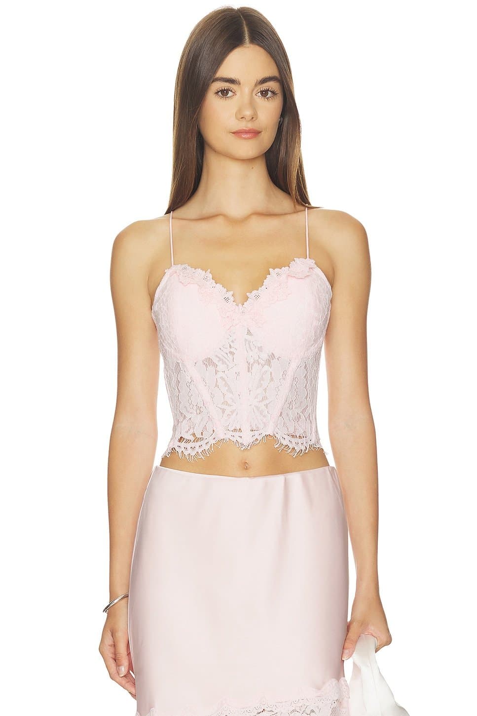 revolve Miami Lace Bustier