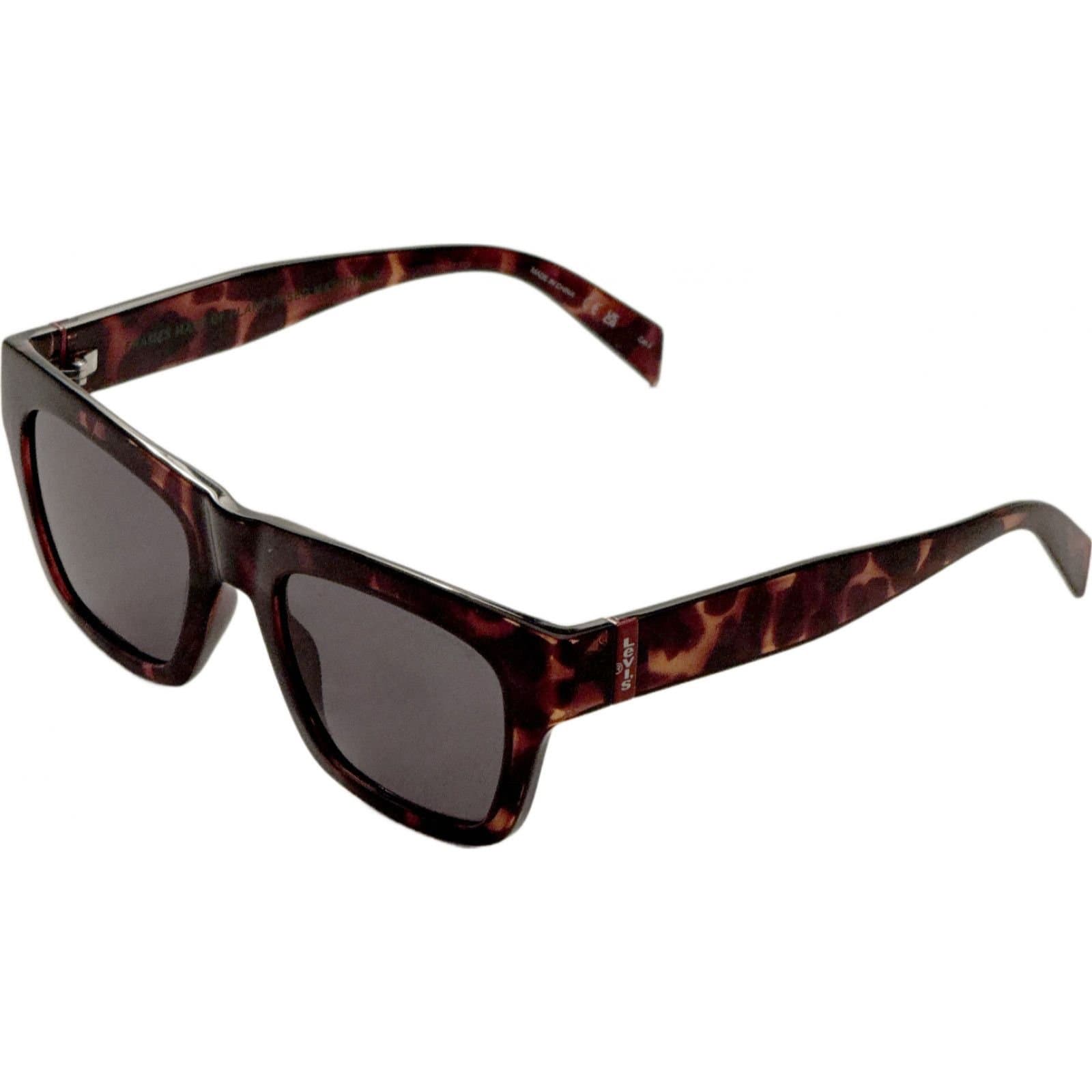 Levis Levi's Men's LV1026S-005L-IR Fashion Square/Rectangle Sunglasses in Brown