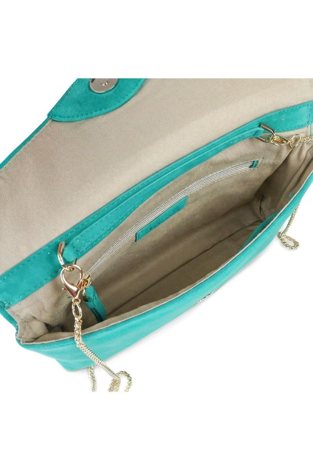 Jones Bootmaker Jones Bootmaker Women's Wings Touch-Fasten Leather Bag in Green - 4
