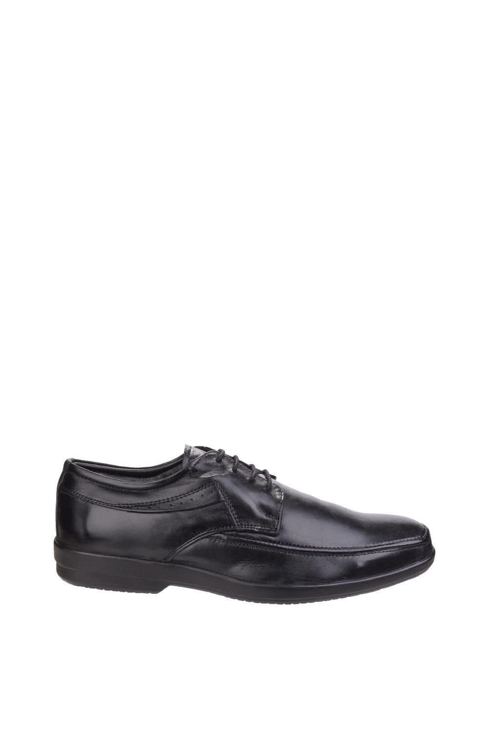 Fleet & Foster Fleet & Foster Men's Dave Apron Toe Oxford Formal Shoe in Black