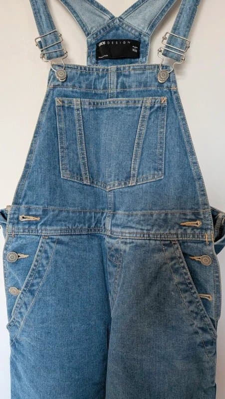 ASOS Design Denim jumpsuit UK 8