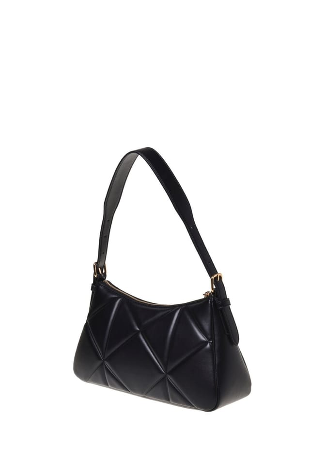 Love Moschino Love Moschino Women's Embossed Q Hobo Bag Black - 2