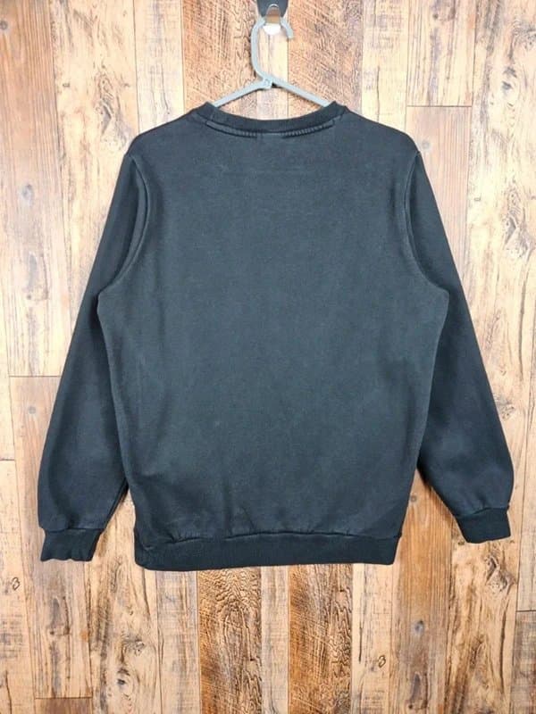 Puma Puma Crewneck Sweatshirt - Black - Logo - Mens Medium