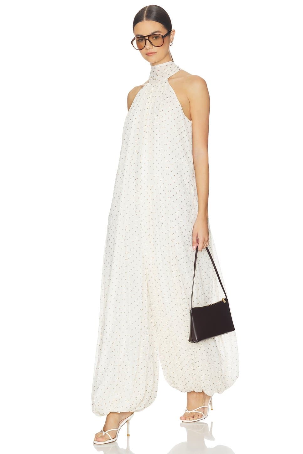 revolve Chiffon Balloon Jumpsuit