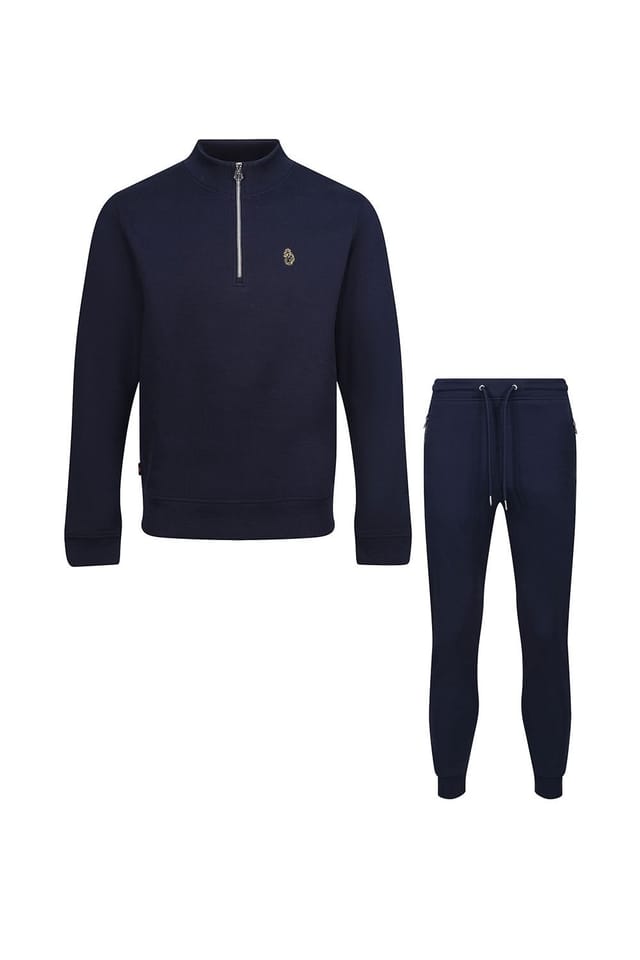 Luke 1977 Luke 1977 Men's Sydney Rome 1000 Tracksuit Set in Dark Navy - 3