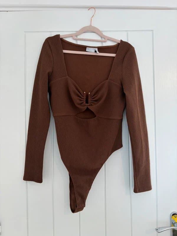 ASOS Brown ASOS Bodysuit Size 16