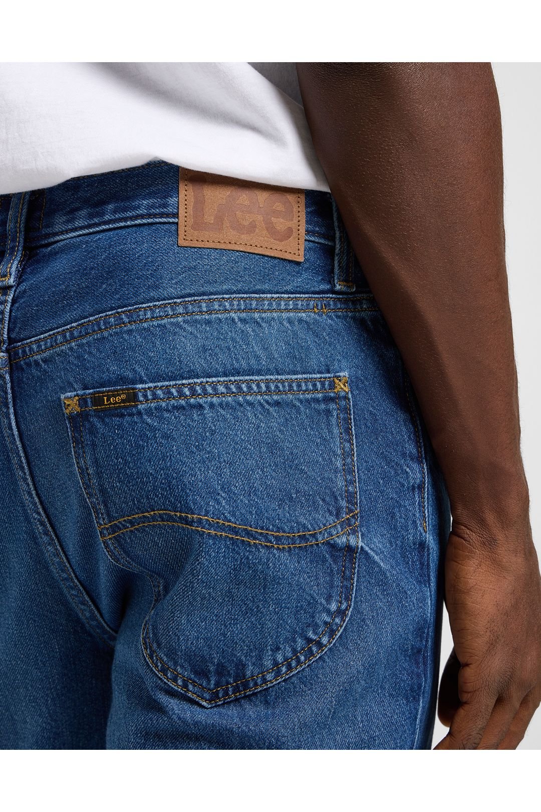 Lee Lee Men's West Relaxed Fit Jeans Flirt Alert in Blue - 4