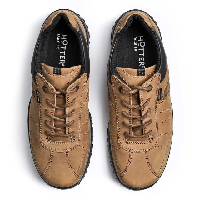 Hotter Hotter Men's 'Thor II' GTX® Walking Shoes in Tan - 3