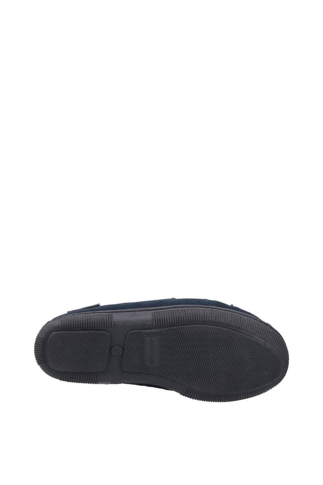 Hush Puppies Hush Puppies Men's 'Ace' Suede Slippers in Dark Navy - 3