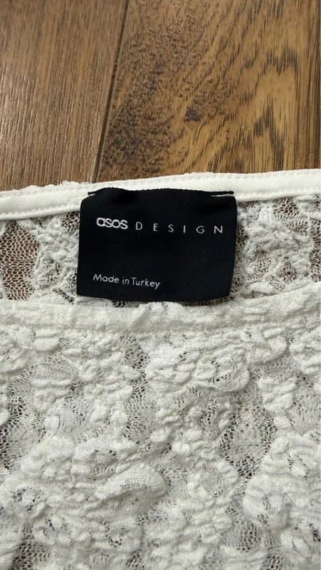 ASOS ASOS lace sheer top