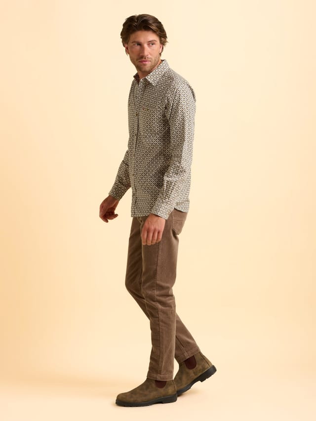Brakeburn Brakeburn Men's Caldbeck Printed Shirt - 3