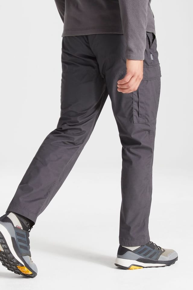 Craghoppers Craghoppers Men's Expert Kiwi Active Anti-Insect Practical Workwear Walking Trousers in Grey - 2