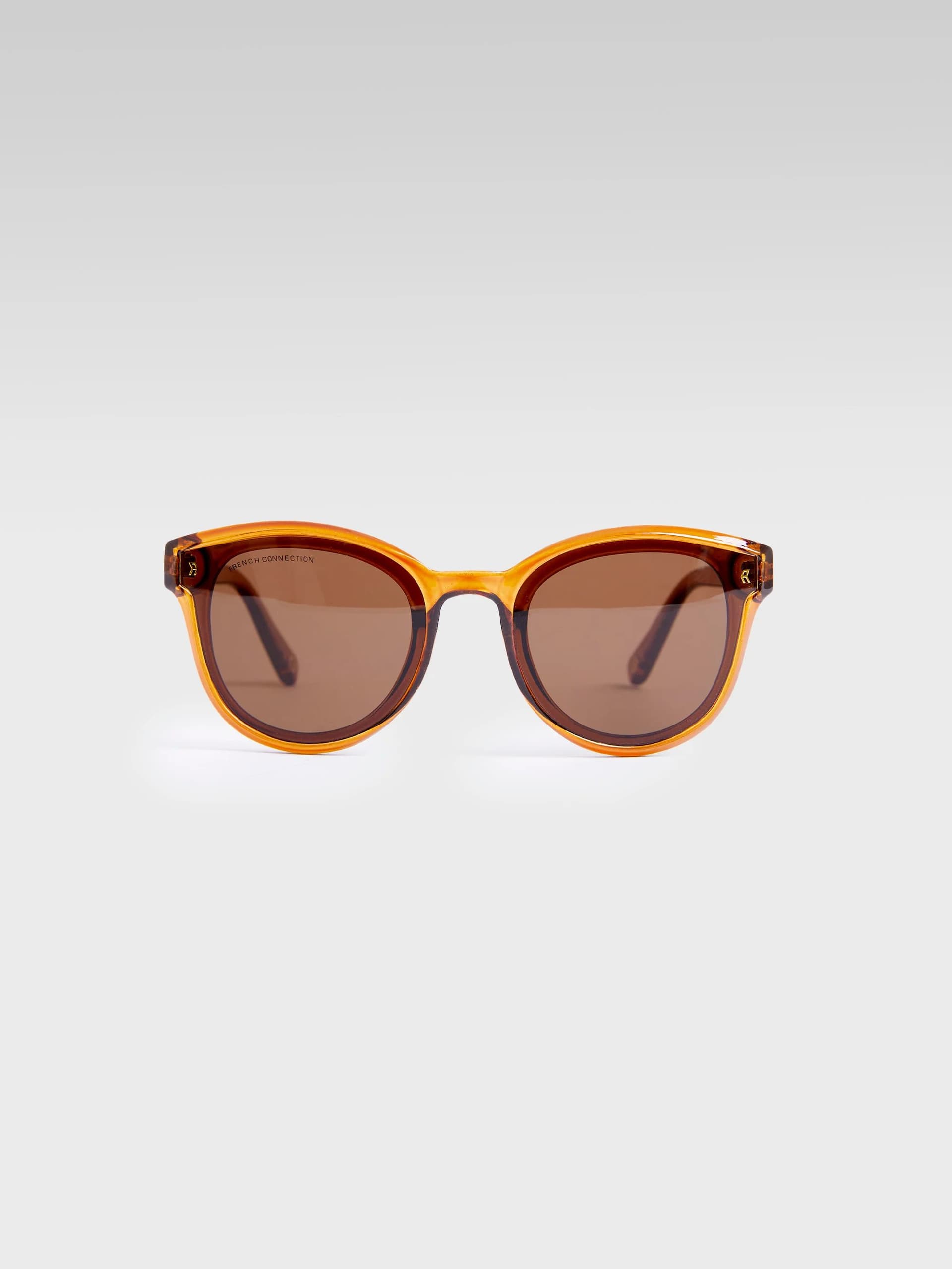 French Connection French Connection Brown Round Sunglasses