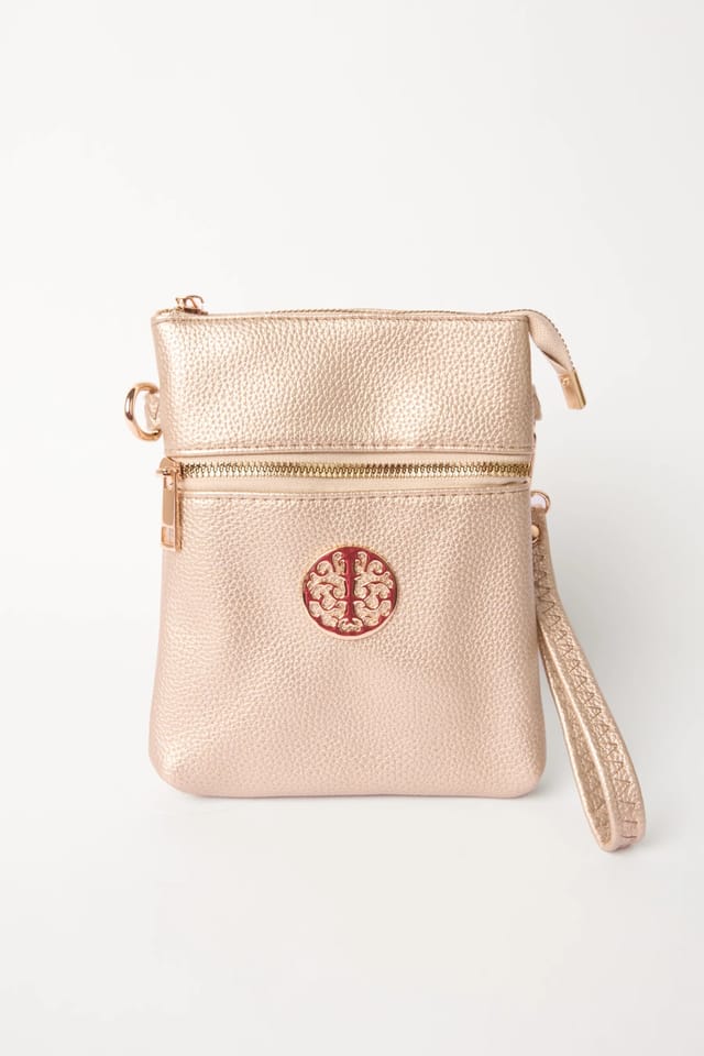 Blue Vanilla Cross Body Pouch Bag - 2