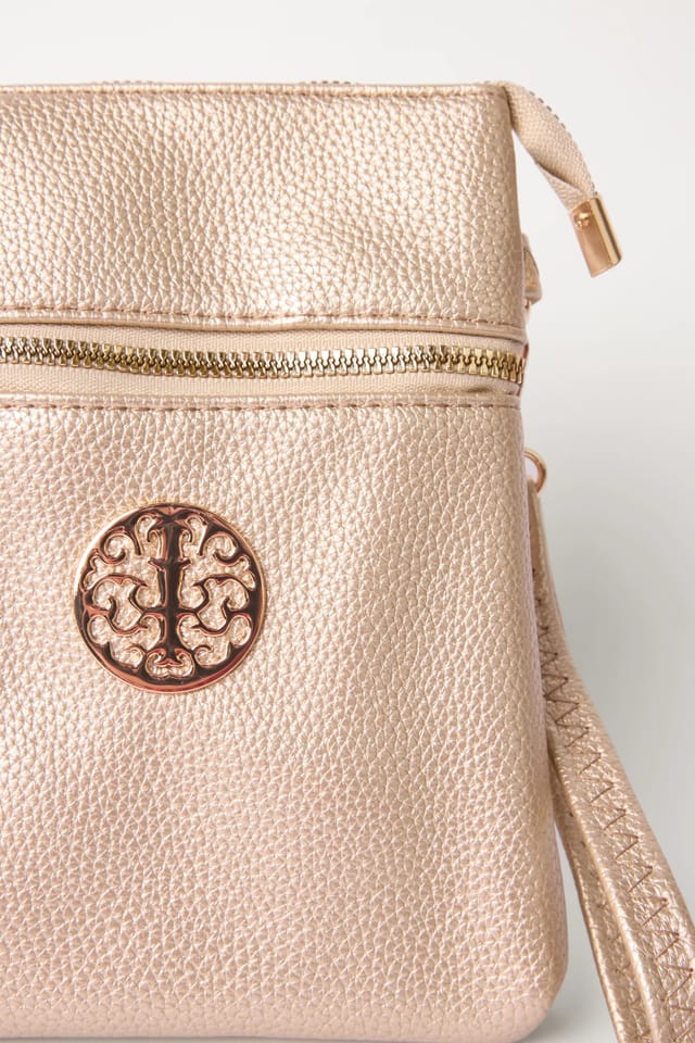Blue Vanilla Cross Body Pouch Bag - 3
