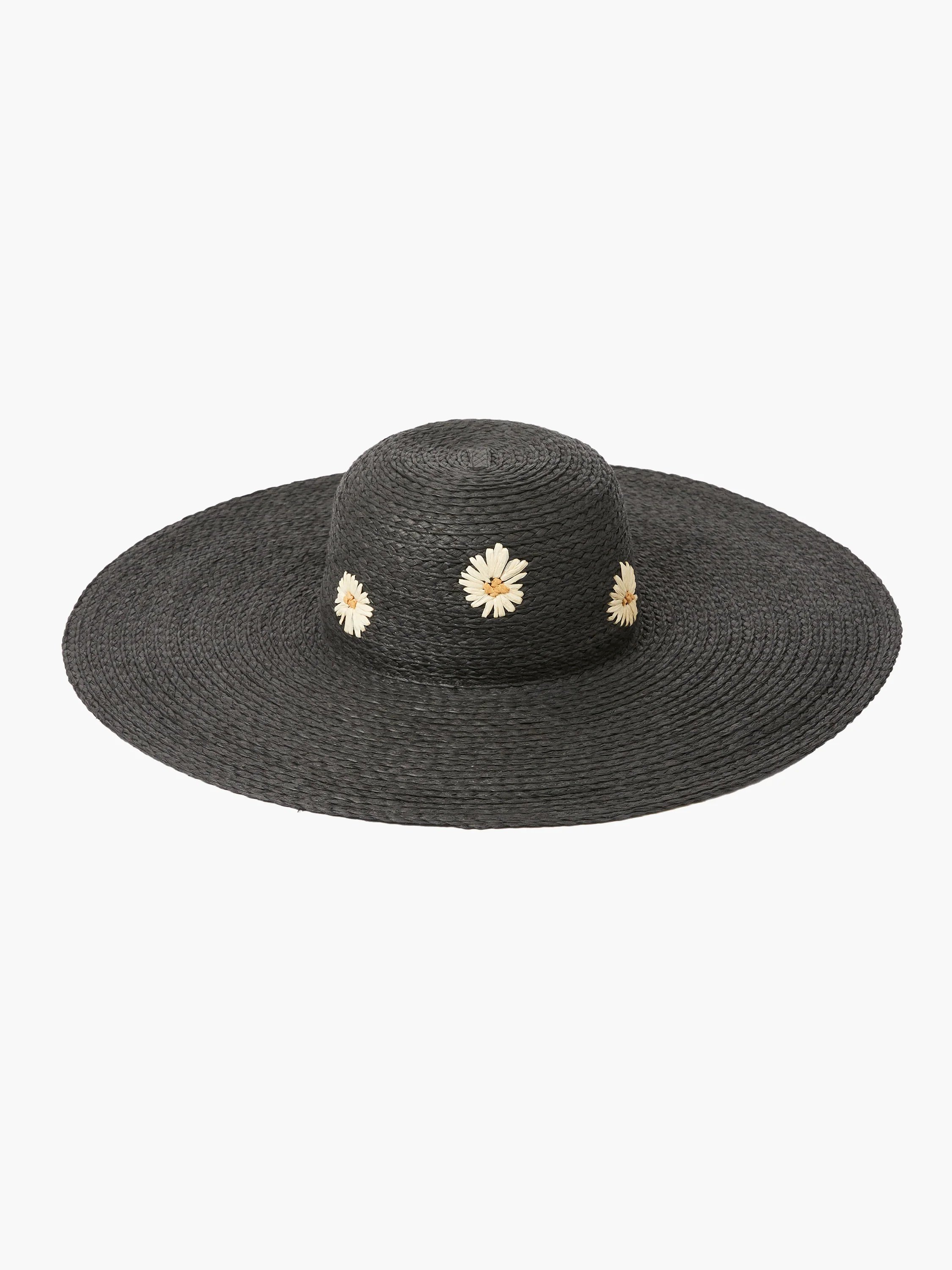 French Connection Daisy Sun Hat Black - 1