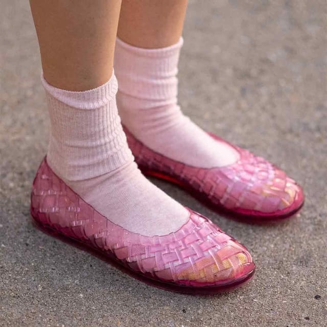 Melissa Shoes Melissa Shoes Women's Possession Ballerina Flats in Pink - 2