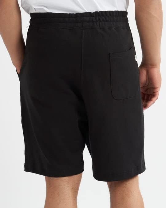 Alse Studio Alse Studio Men's Men`s 100% Cotton Premium Quality Soft Touch Shorts with Pocket in Black - 3