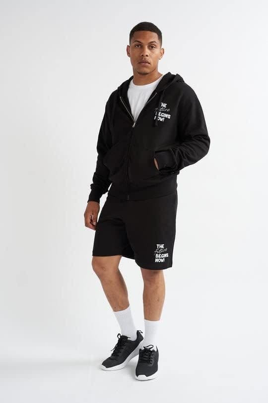 Alse Studio Alse Studio Men's Men`s 100% Cotton Premium Quality Soft Touch Shorts with Pocket in Black - 4