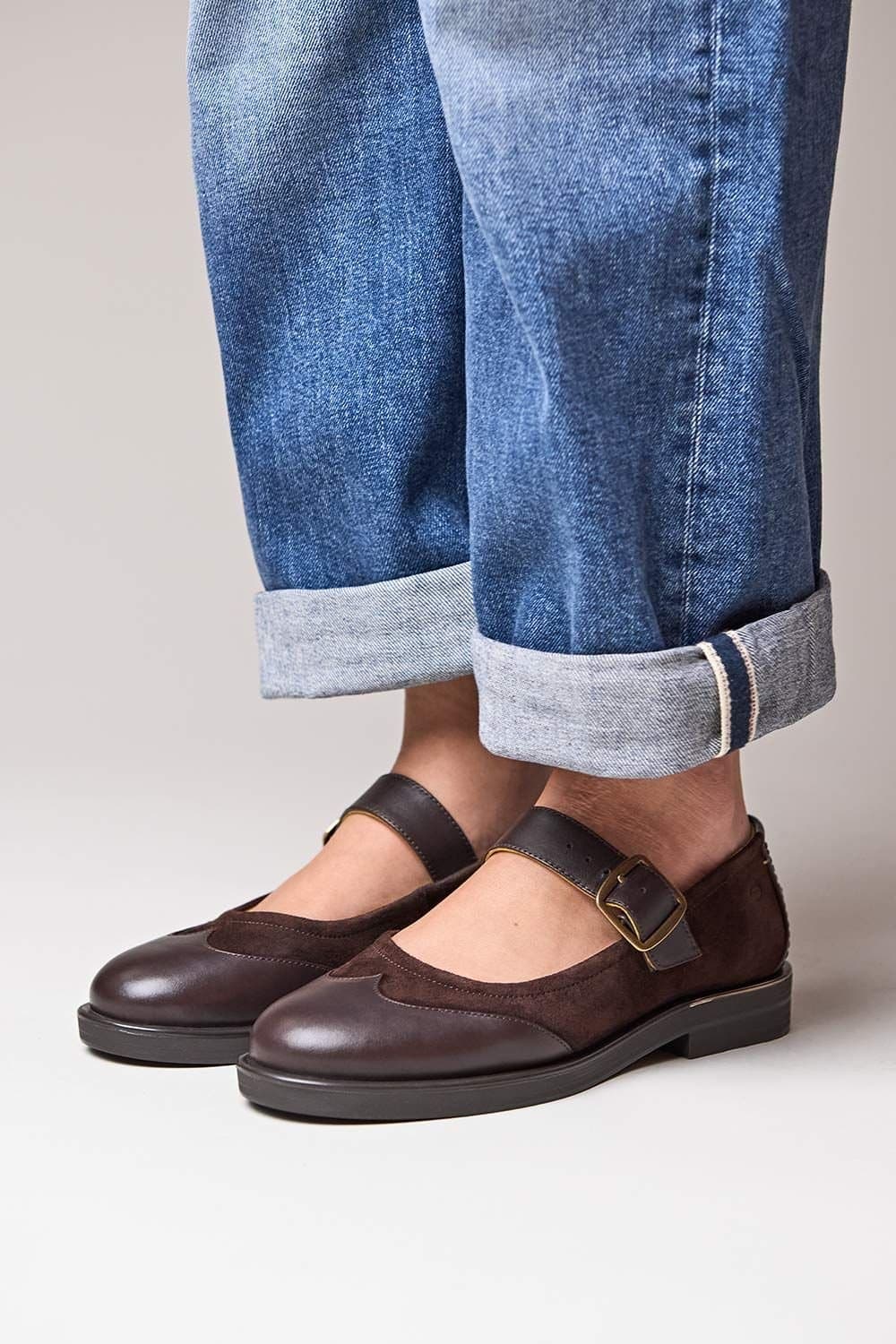 Moshulu Moshulu Women's 'Forster' Mary Jane Shoes in Brown