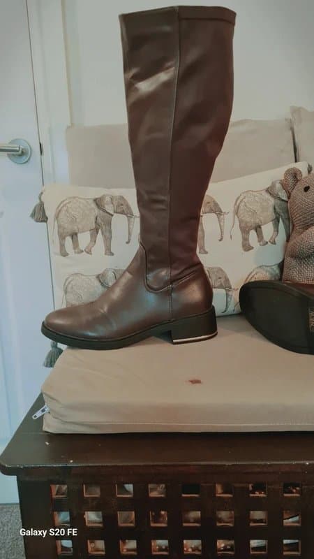 New Look Long brown boot