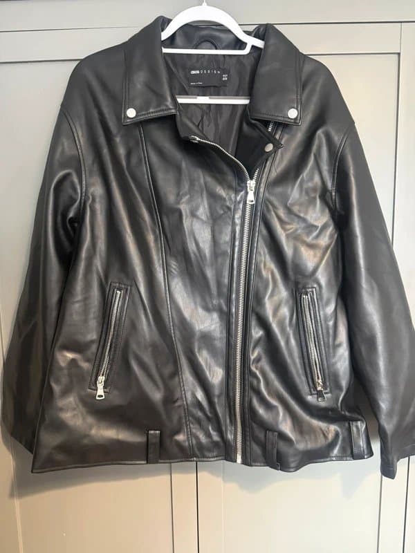 ASOS Design ASOS PU leather jacket