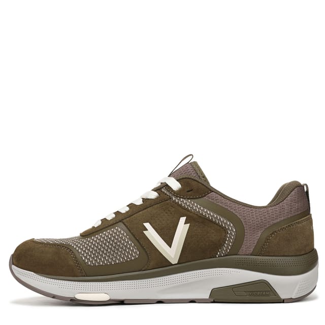 Vionic Vionic Men's M Walk Strider Knit Trainers in Olive - 2