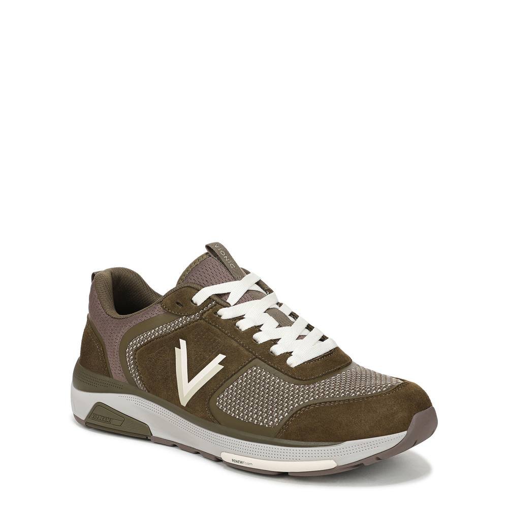 Vionic Vionic Men's M Walk Strider Knit Trainers in Olive - 3
