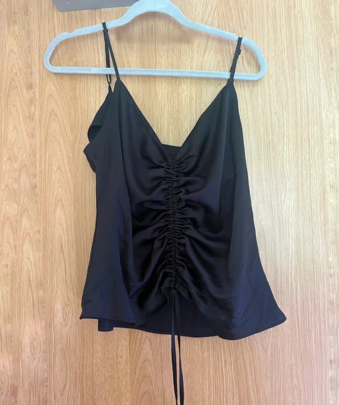 ASOS Design ASOS Design satin top with rouched front